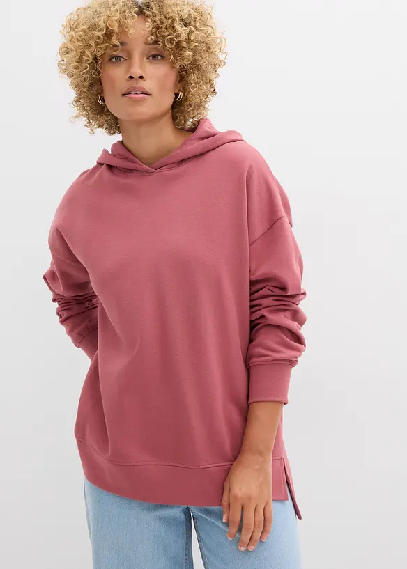 Sweat à capuche 100% coton, bonprix