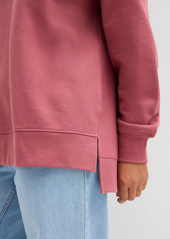 Sweat à capuche 100% coton, bonprix