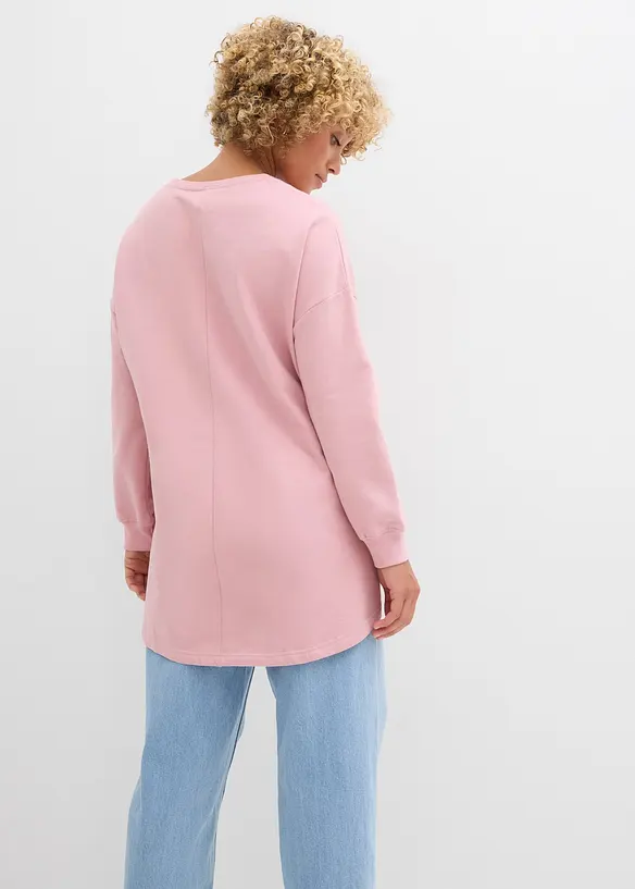 Sweat-shirt oversize 100% coton, bonprix