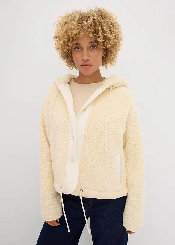 Veste en sherpa, bonprix