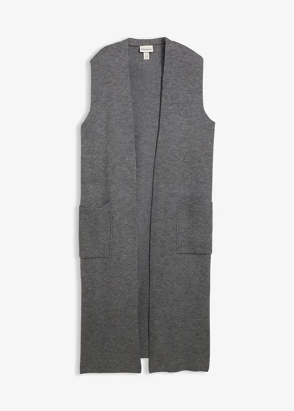 Gilet sans manches en maille, bonprix