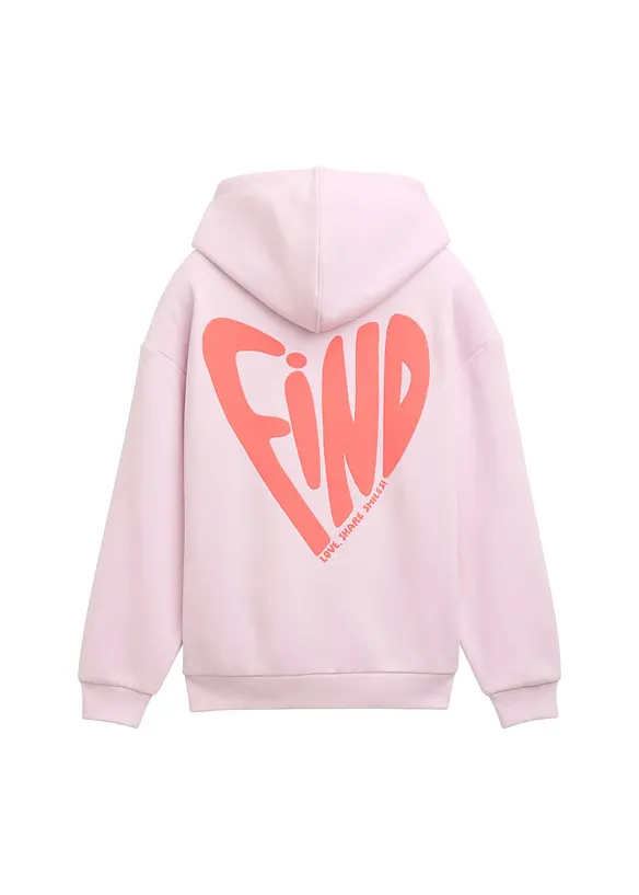 Sweat à capuche Tom Tailor avec imprimé dans le dos, Tom Tailor
