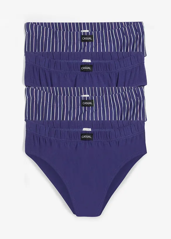 Lot de 4 slips Maxi coton, bonprix