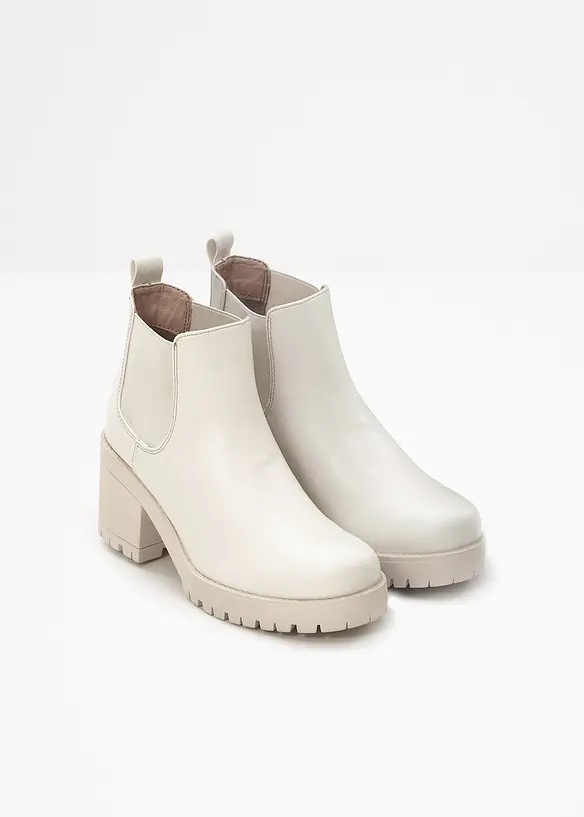 Boots Chelsea à talon bloc, bonprix