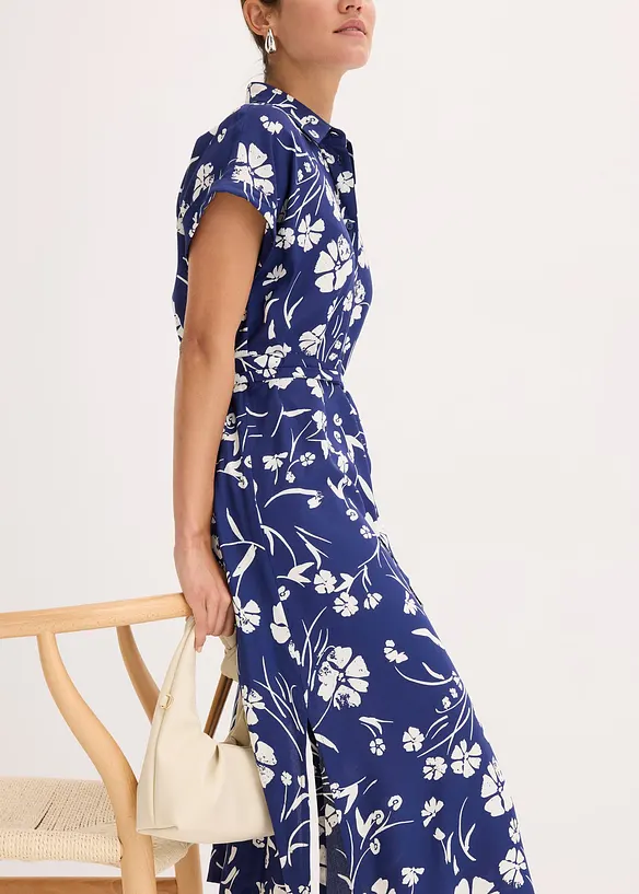 Robe-chemise imprimée, bonprix
