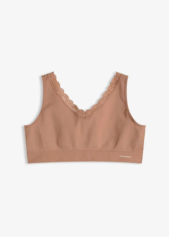 Soutien-gorge bralette Feel Comfort sans coutures, bonprix