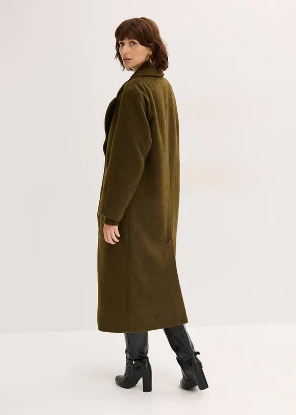 Manteau oversize à boutonnage simple, bonprix