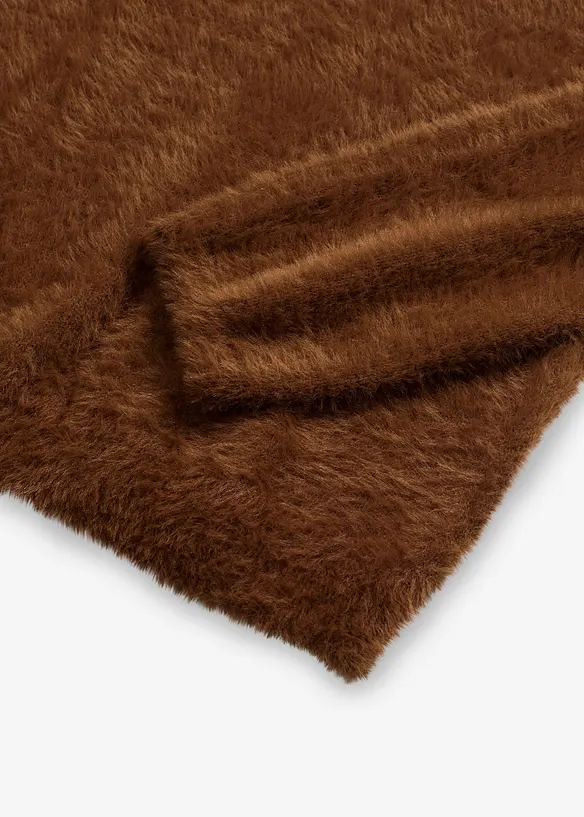 Pull aspect peluche, bonprix