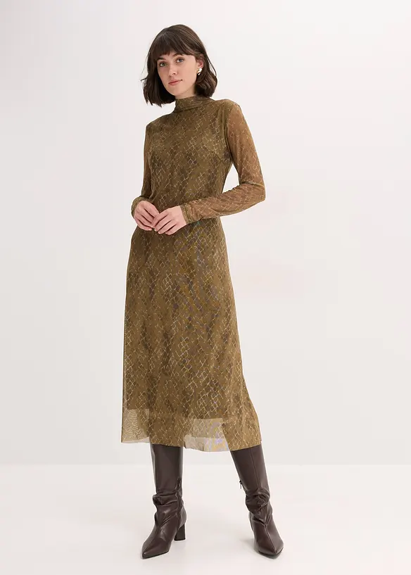 Robe midi, bonprix
