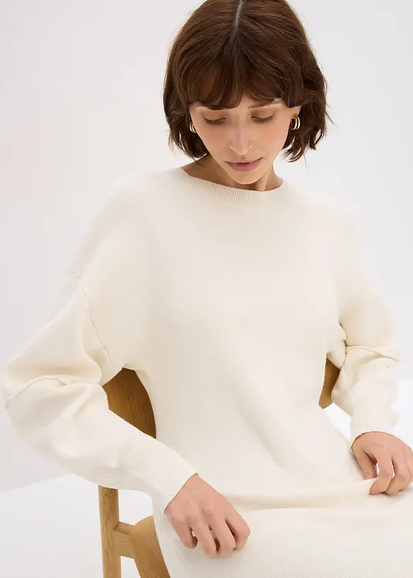 Robe en maille milano, bonprix