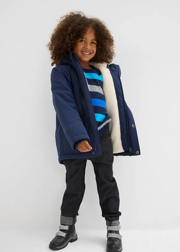 Veste d’hiver avec doublure peluche, bonprix