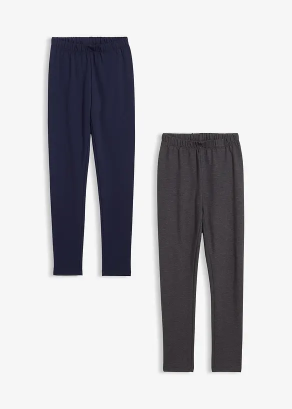 Lot de 2 leggings thermiques, bonprix