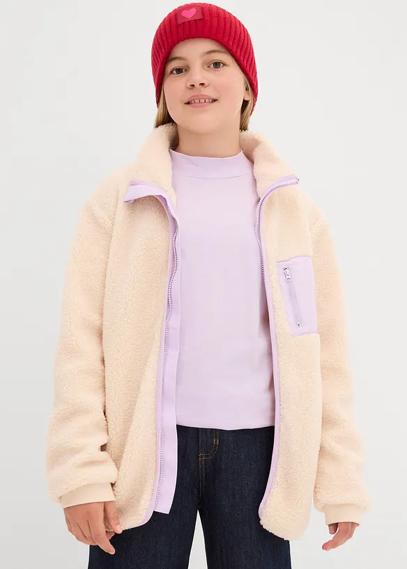 Veste en sherpa, bonprix