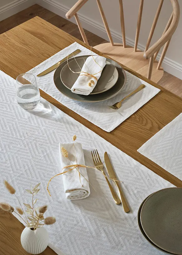 Chemin de table en coton, bonprix