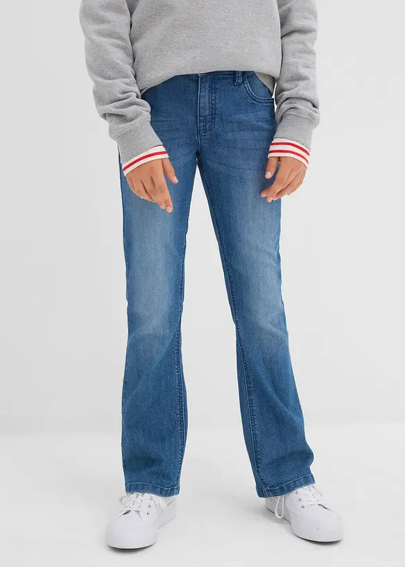 Jean bootcut taille basse, bonprix