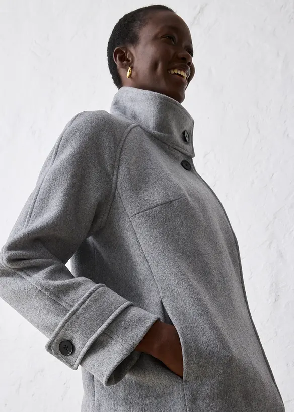 Veste en laine mélangée, bonprix