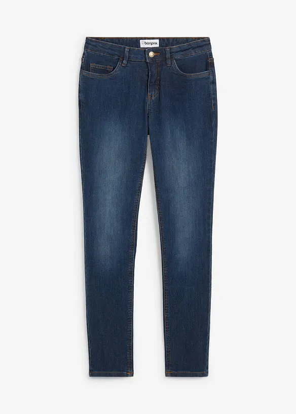 Jean skinny taille mi-haute, extensible, bonprix