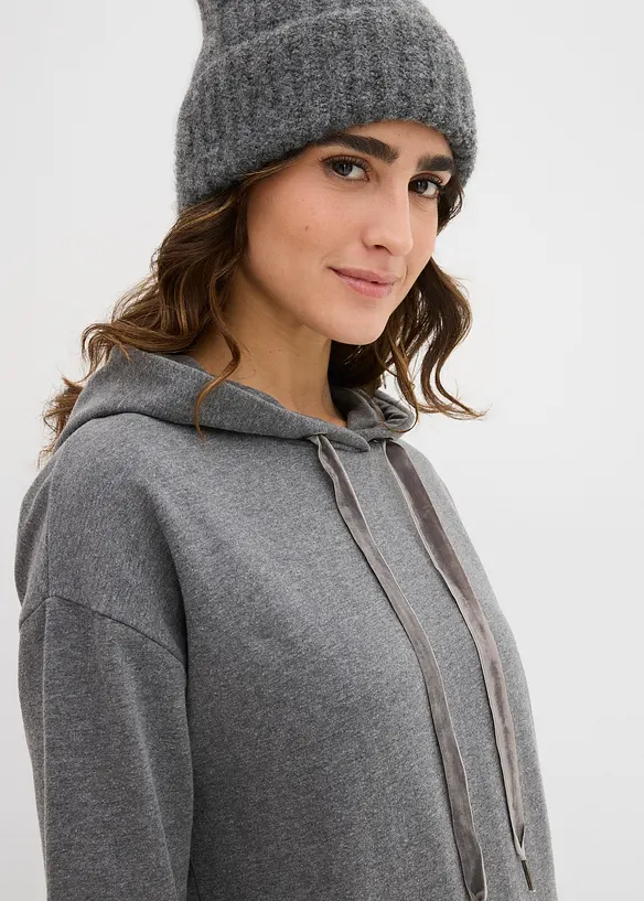 Robe en molleton de coton mélangé, bonprix