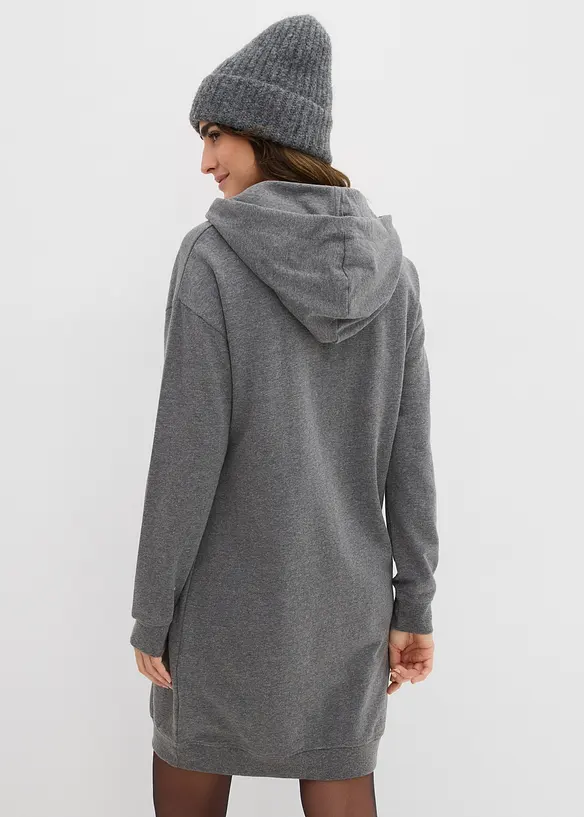 Robe en molleton de coton mélangé, bonprix