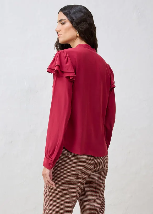 Chemisier en viscose et soie, bonprix