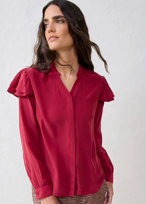 Chemisier en viscose et soie, bonprix