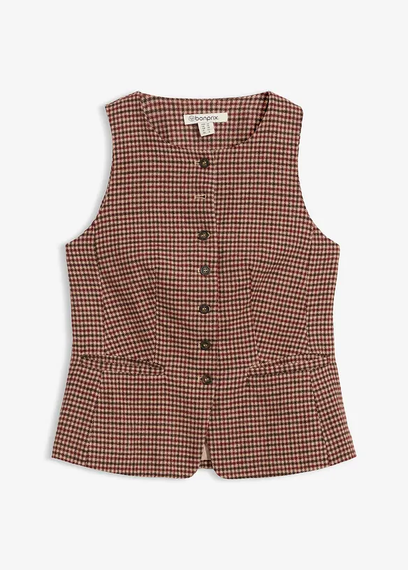 Gilet sans manches en laine majoritaire, bonprix