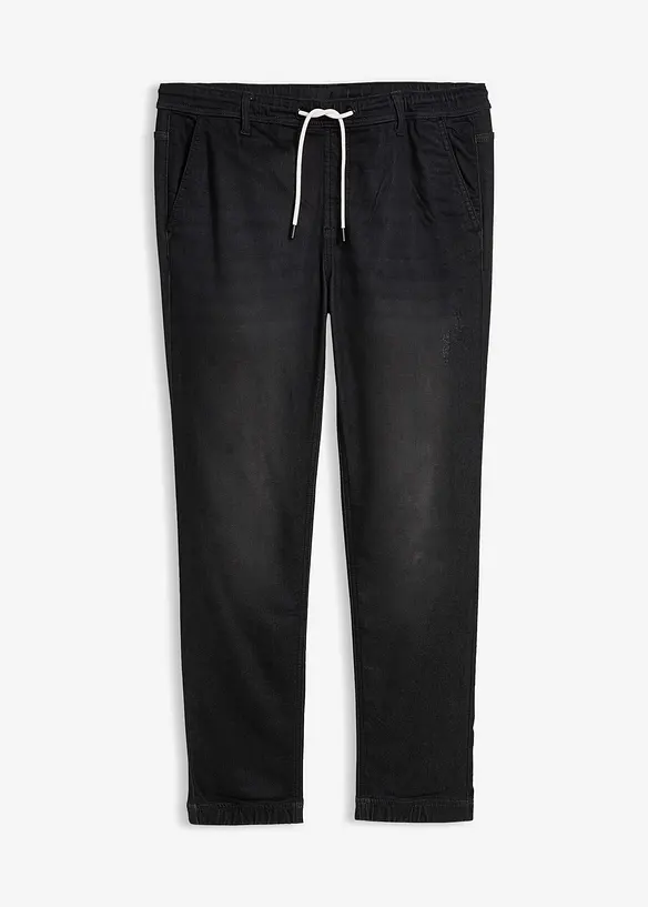 Jean-jogging Regular à taille élastiquée, droit, bonprix