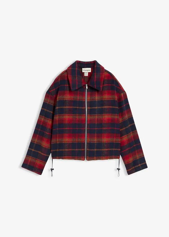 Blouson aspect laine, bonprix
