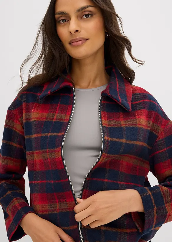 Blouson aspect laine, bonprix