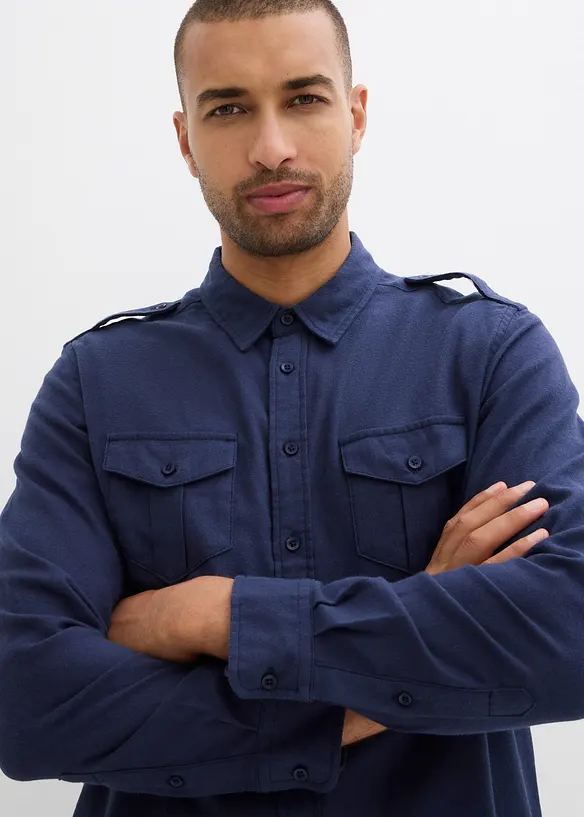 Chemise en flanelle 100% coton, bonprix