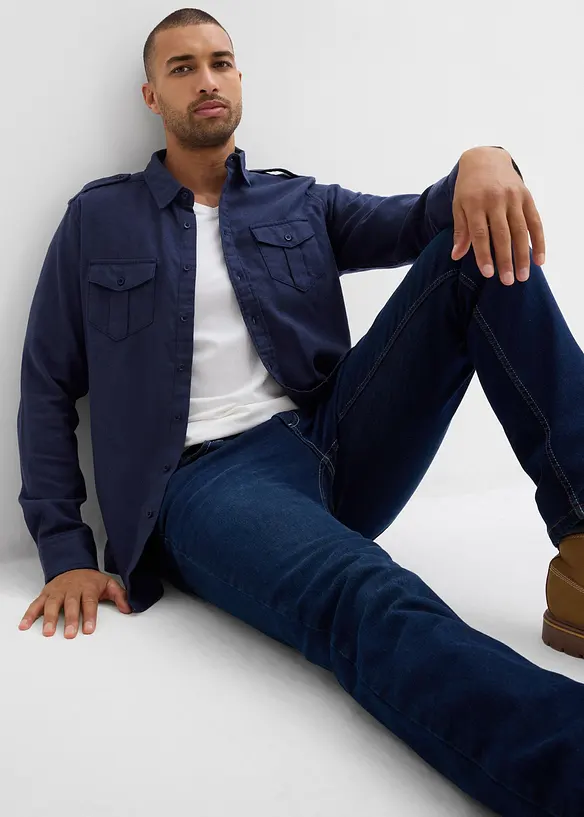Chemise en flanelle 100% coton, bonprix