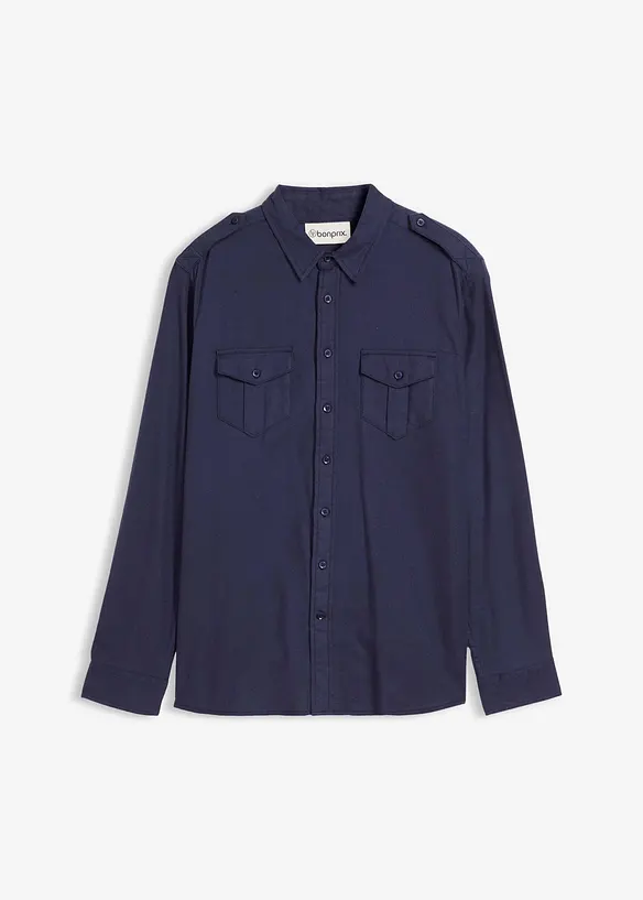 Chemise en flanelle 100% coton, bonprix