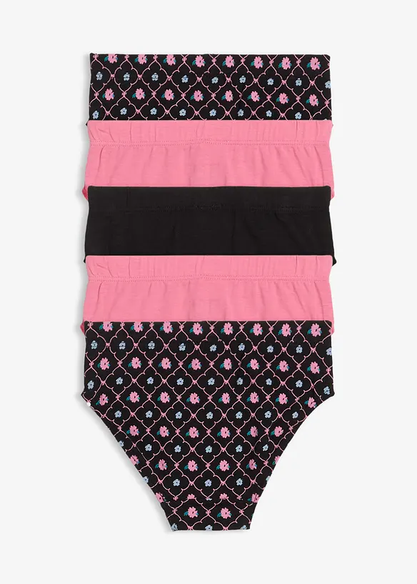 Lot de 5 slips doux, bonprix