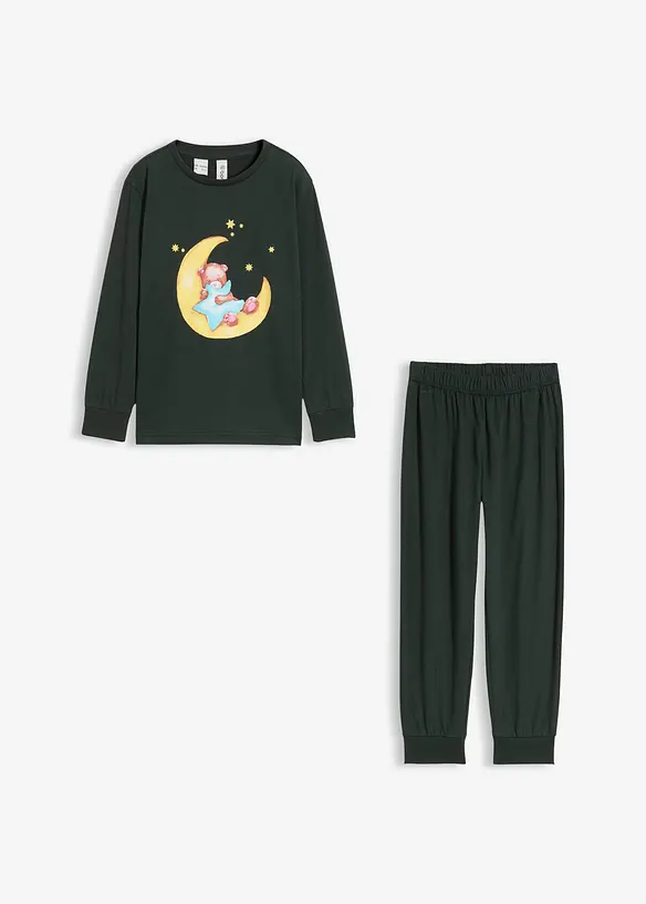Pyjama doux à imprimé phosphorescent (ens. 2 pces), bonprix