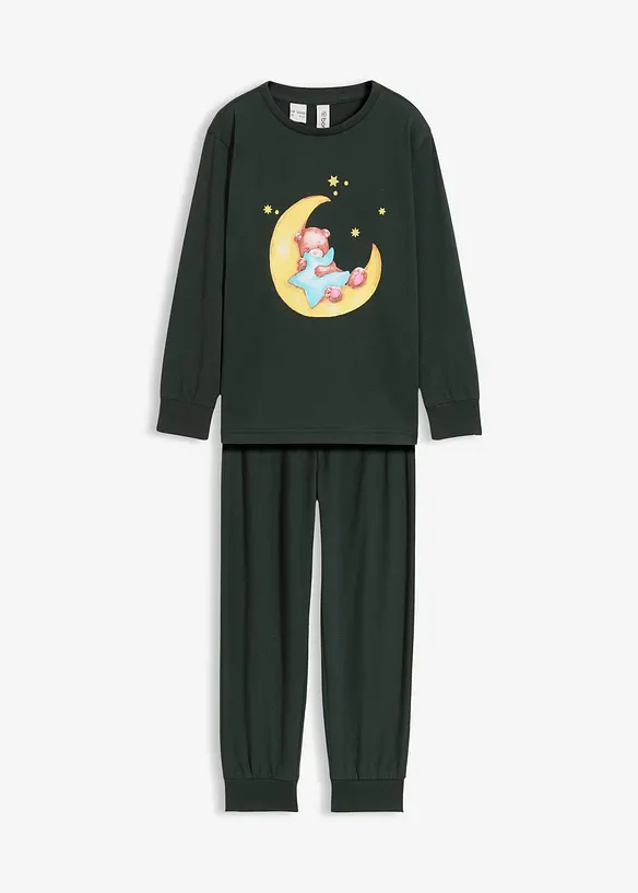 Pyjama doux à imprimé phosphorescent (ens. 2 pces), bonprix