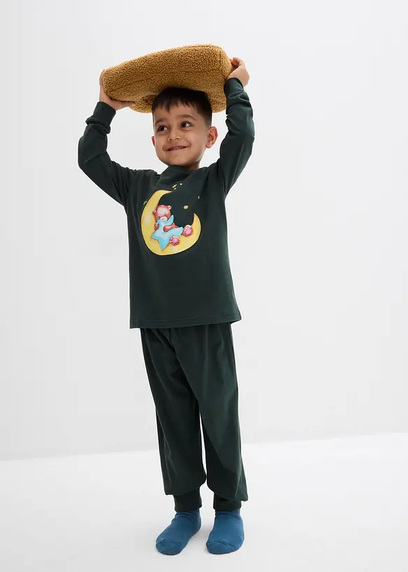Pyjama doux à imprimé phosphorescent (ens. 2 pces), bonprix