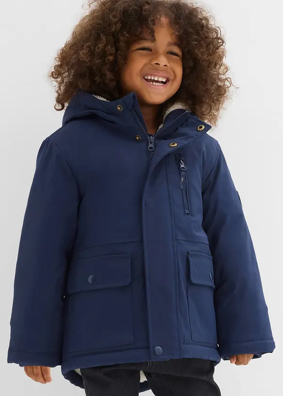 Veste d’hiver avec doublure peluche, bonprix