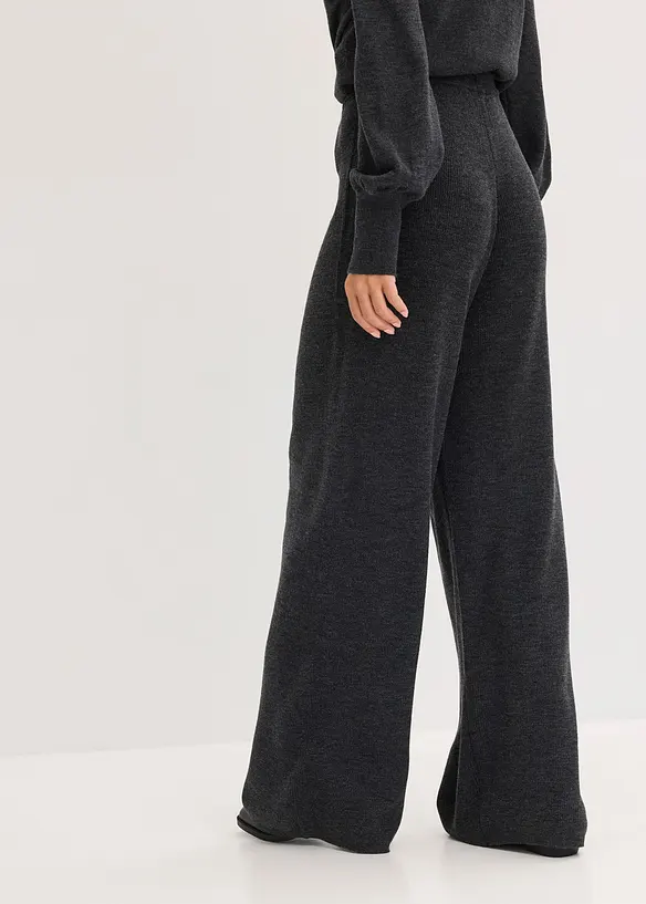 Pantalon en fine maille, bonprix