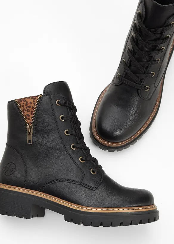 Boots à lacets Rieker, Rieker
