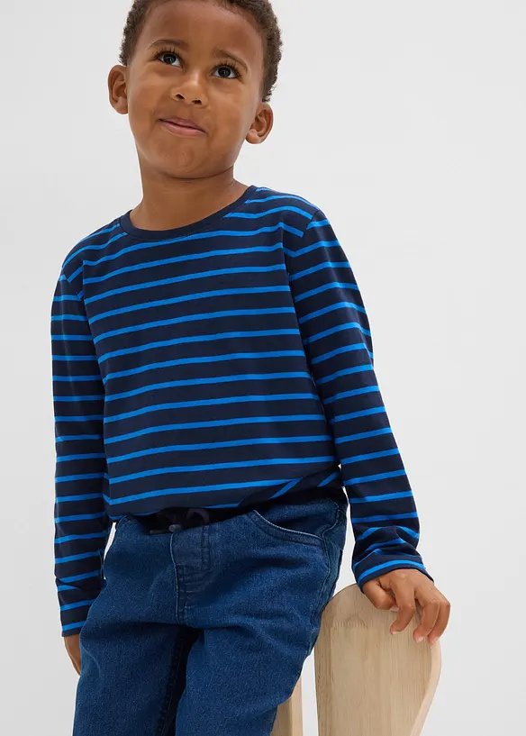 Jean thermique garçon avec doublure jersey, bonprix