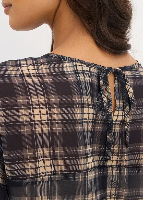 Robe en voile à volants, bonprix