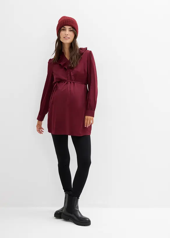 Blouse de grossesse en satin doux, bonprix