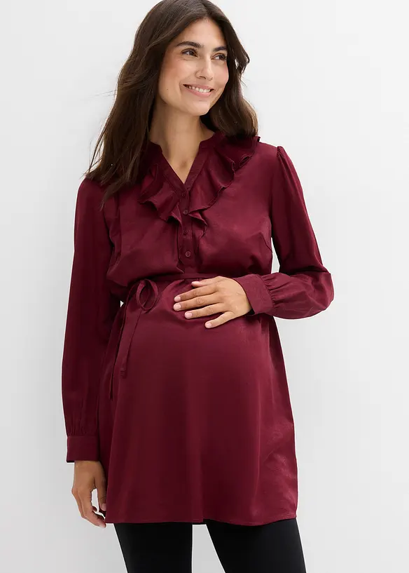 Blouse de grossesse en satin doux, bonprix