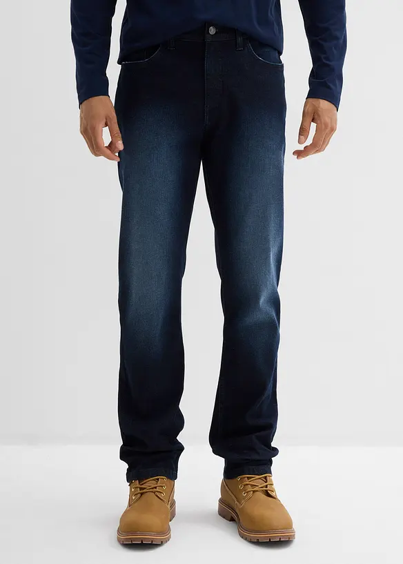 Jean droit extensible coupe confort, regular, bonprix