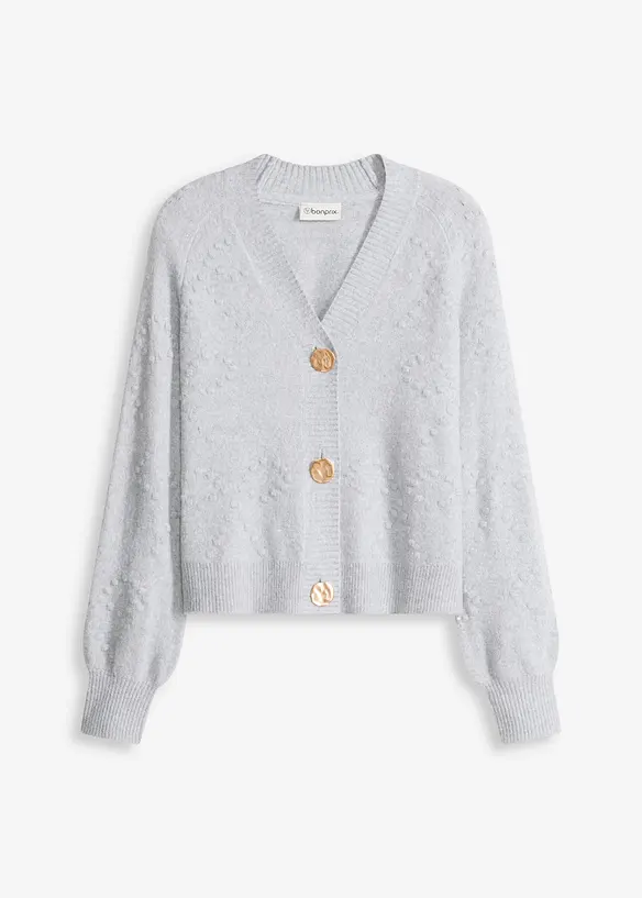 Gilet en maille ajourée, bonprix