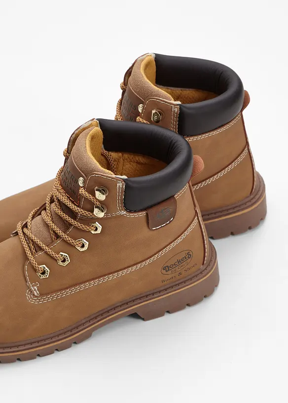Boots lacées Dockers par Gerli, Dockers by Gerli