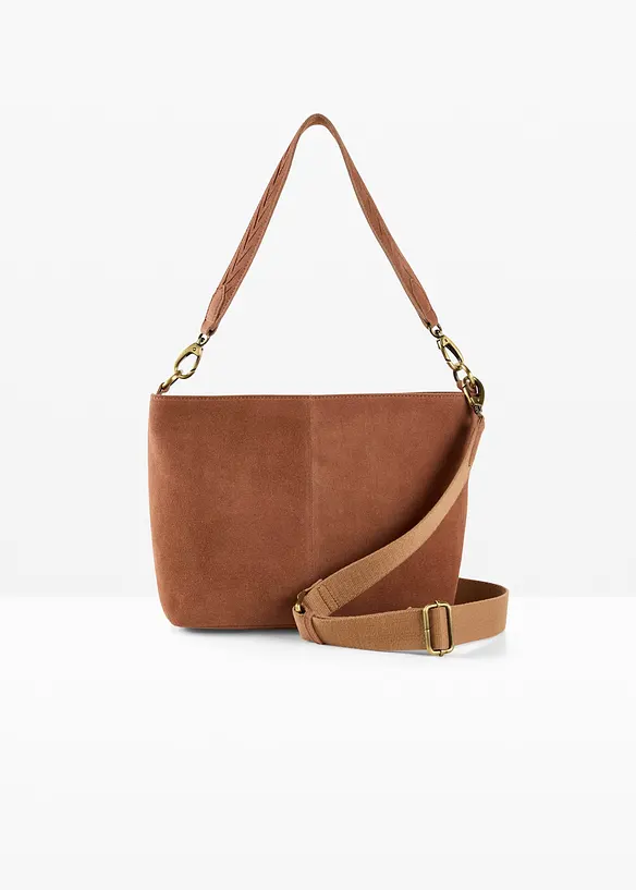 Sac à main aspect daim, bonprix