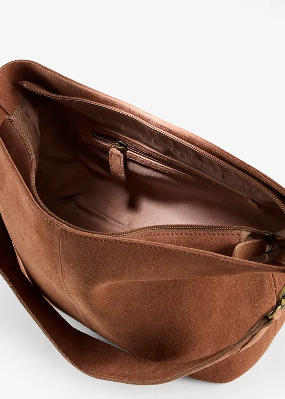 Sac à main aspect daim, bonprix