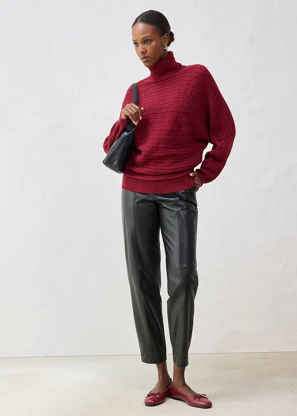 Pull oversize en laine mérinos, bonprix