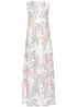 Robe longue en mousseline, bonprix